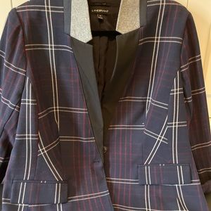 The Bryant Blazer Blue Plaid Blazer